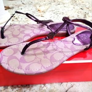 Coach sandals
